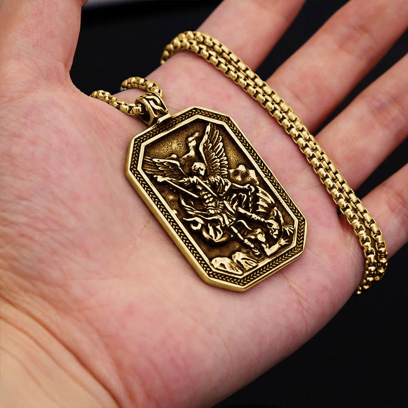 St. Michael the Archangel Protection Pendant