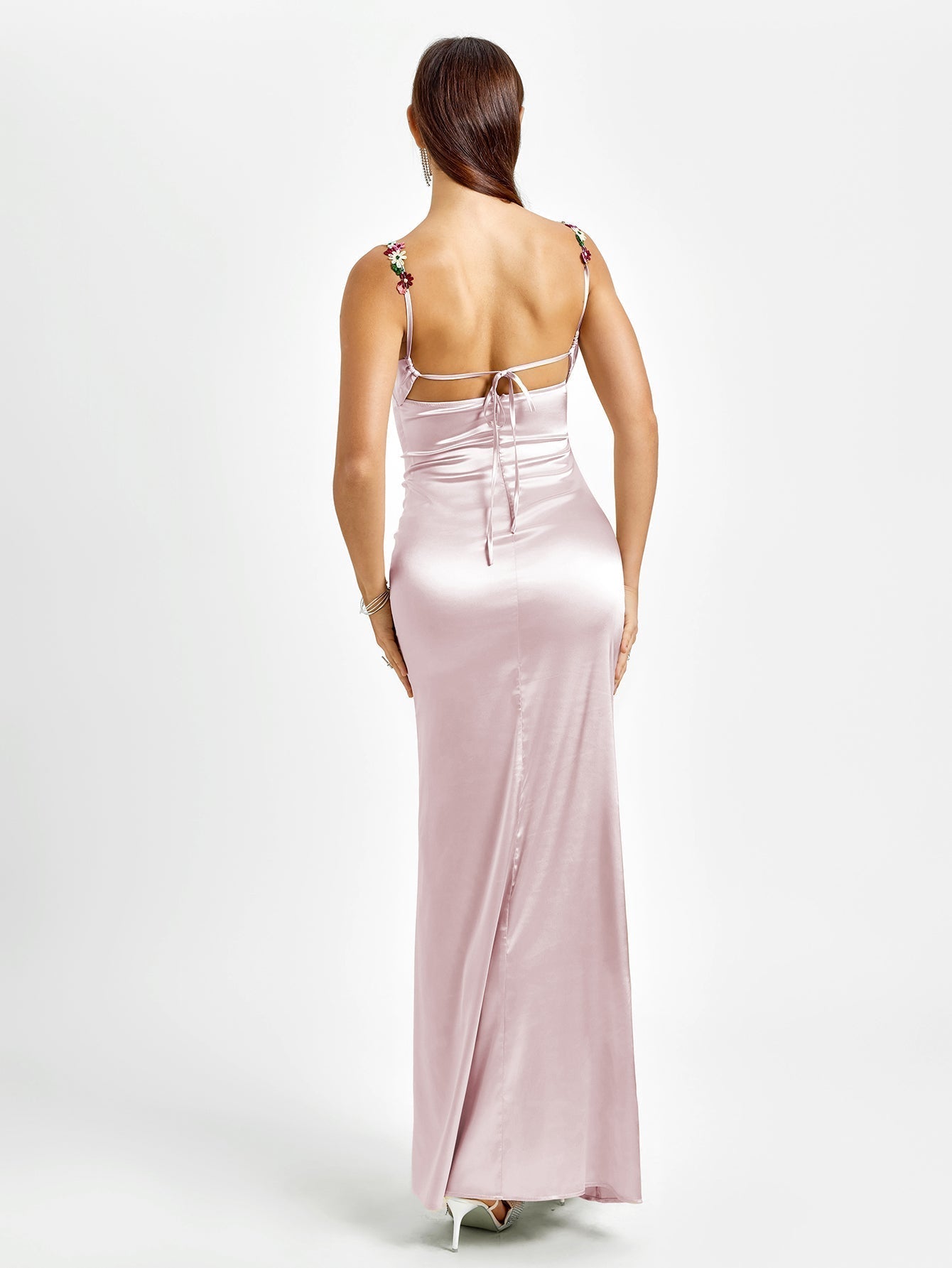 Fiorella Satin Gown | Maxikleid