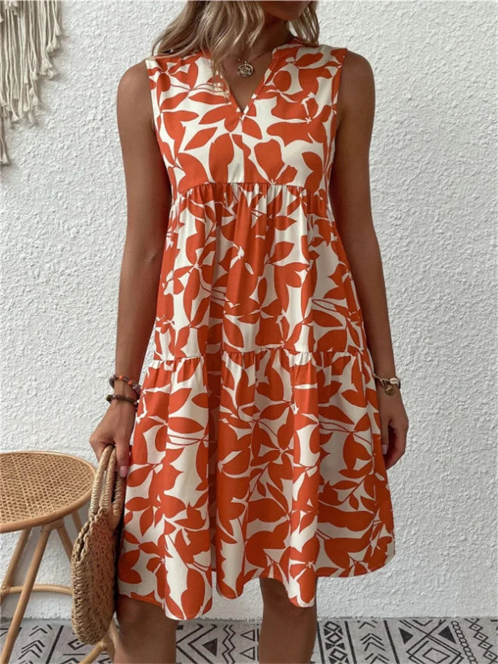 TASHA | BLOOMING FLOWY MIDI DRESS