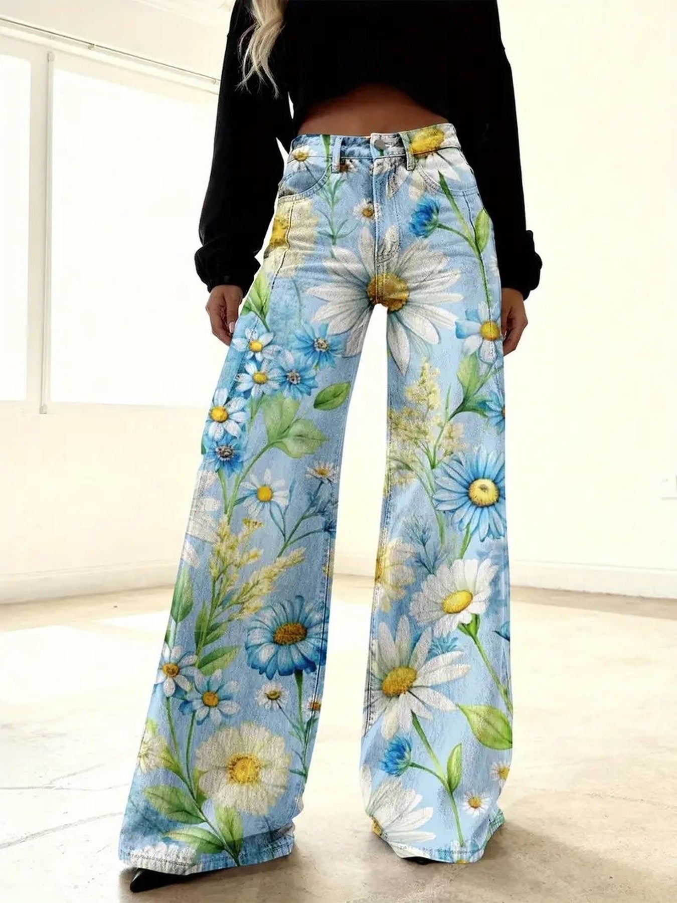 Smith Sisters | Spring Bloom Flare Jeans
