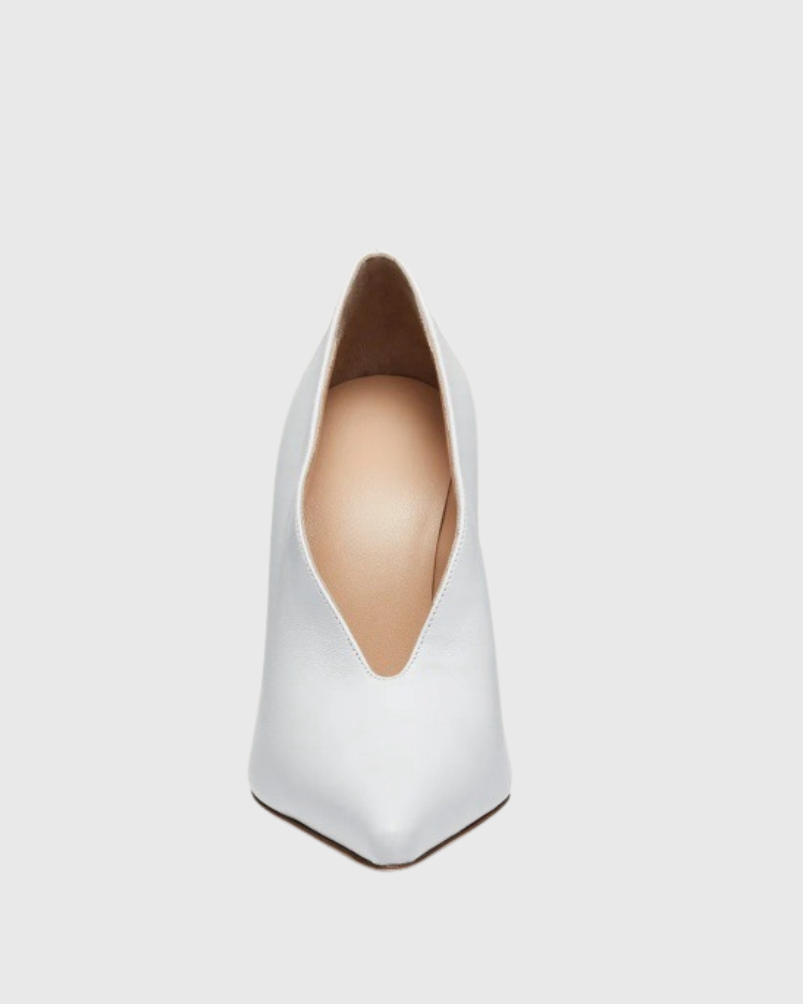 Isotta Faux Leather Pumps In White