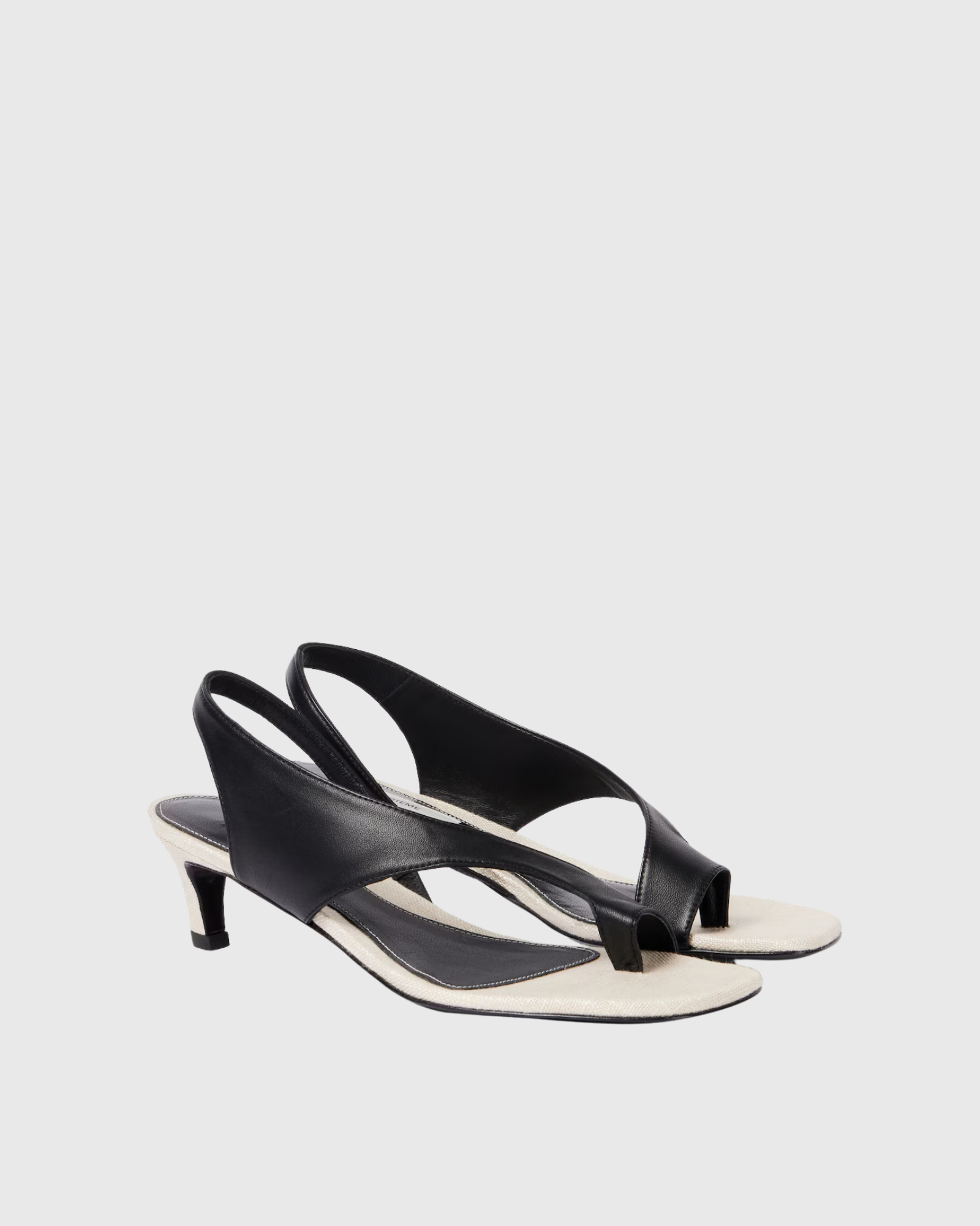 Meli Thong Sandals In Beige