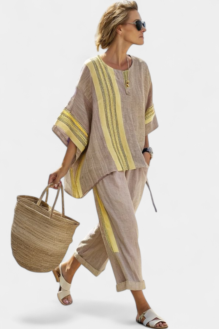 Elowric | Lavender Linen Set