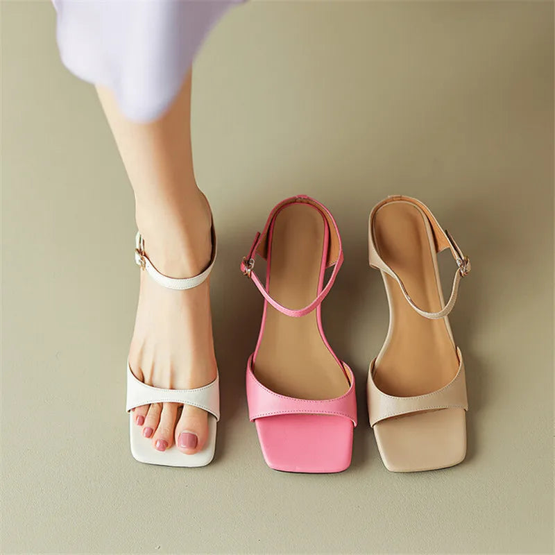 Rosa Belle Heel Mules