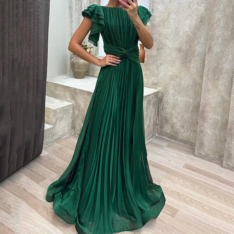 Lilienne - Chic Pleated Dress