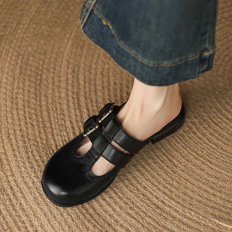 The Rosalie Mule Heels