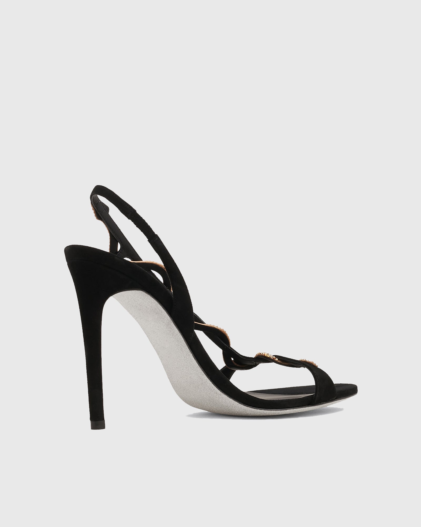 Zoie Rhinestone Snake Enwind Sandals