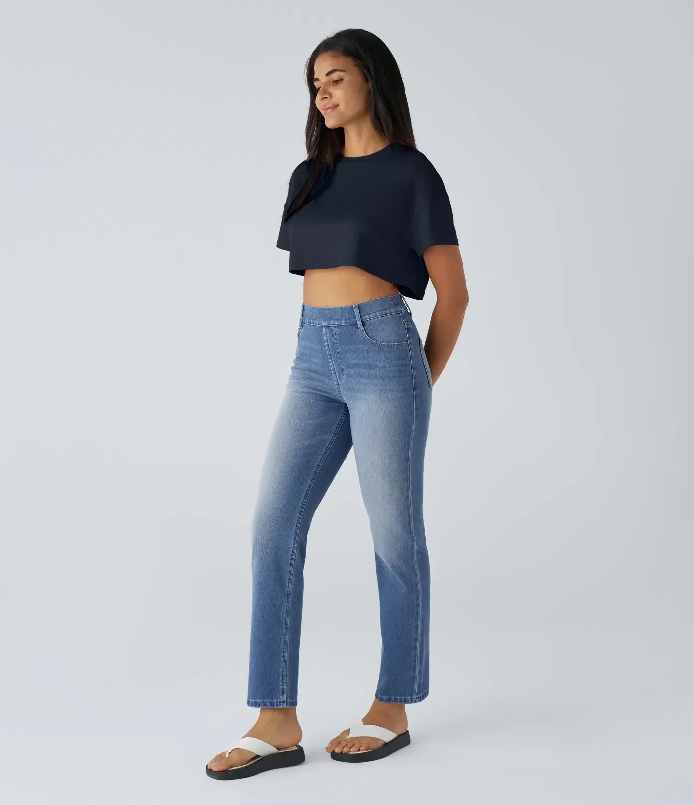 ComfortFit™ - Elastic and comfortable pants with high waist