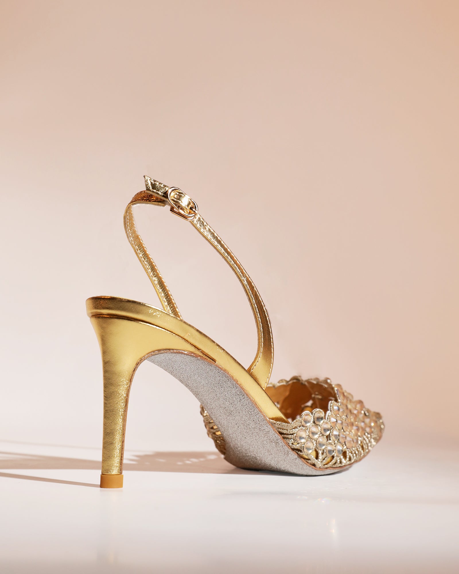 Carolina Rhinestone Slingback Pumps