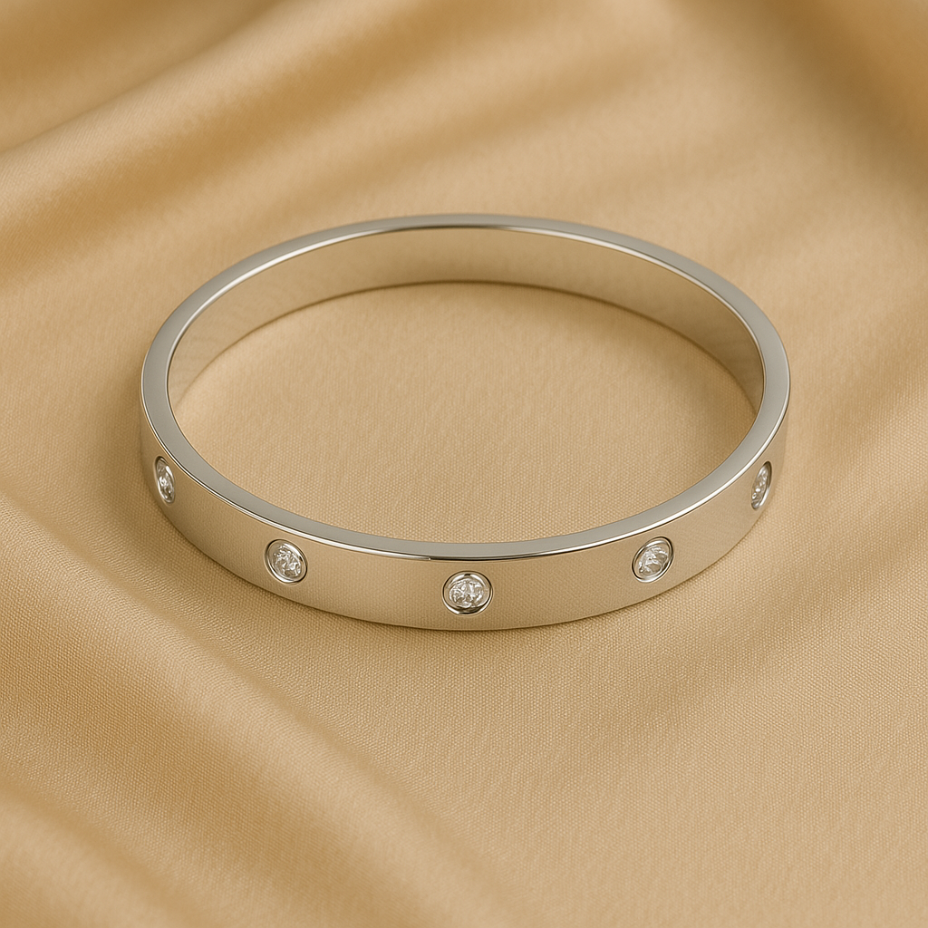 ETERNITY LINK BRACELET ZIRCONS