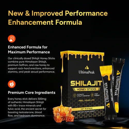 EVEREST PEAK™ - 15 Shilajit Honey Packs