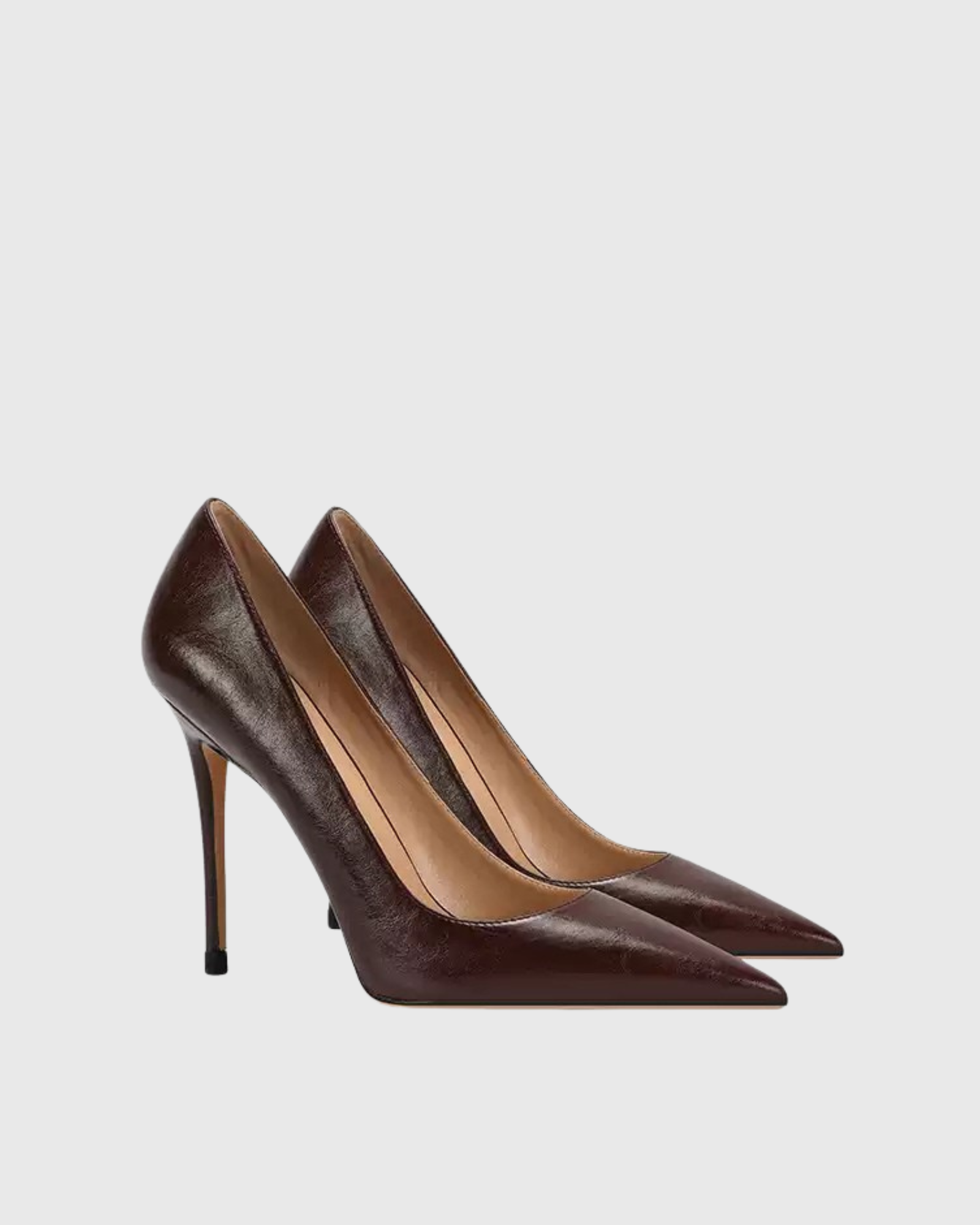 Sylvie Leather Pumps In Brown