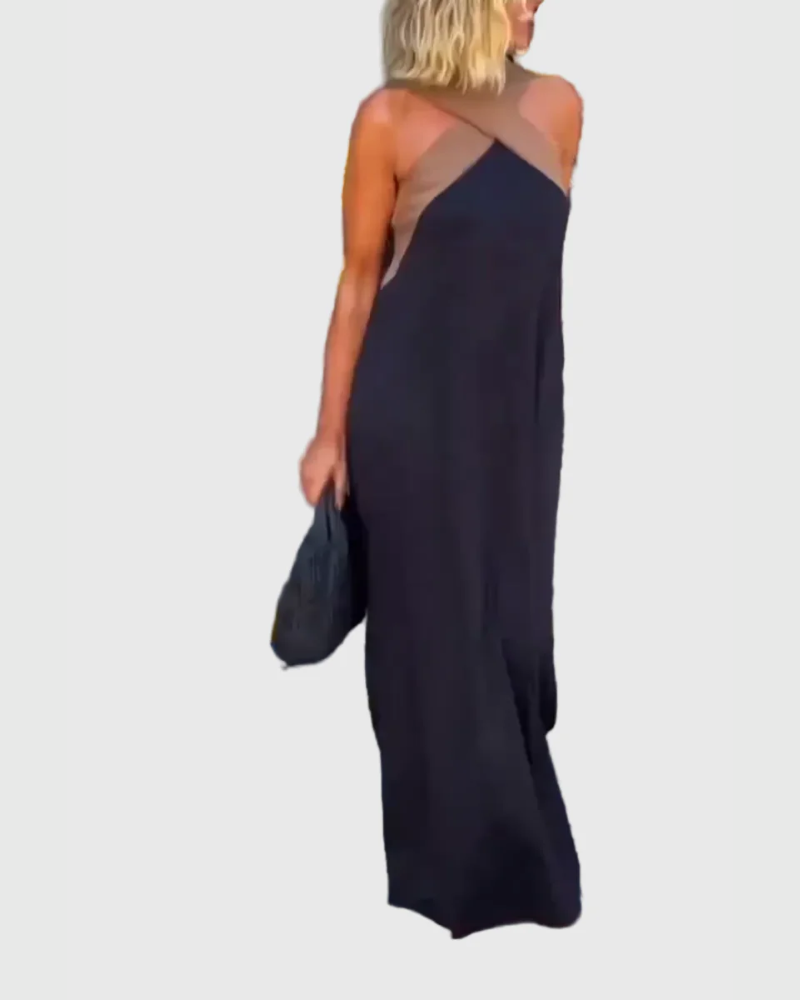 Olivia | Elegantes, fließendes Maxikleid