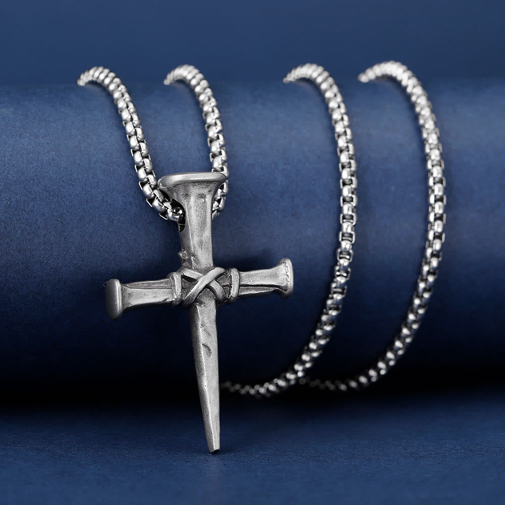 the Stigmata Cross Necklace